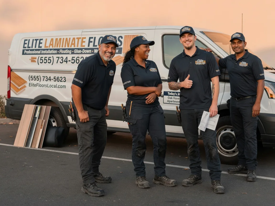 Laminate flooring installation company in Channing, MI